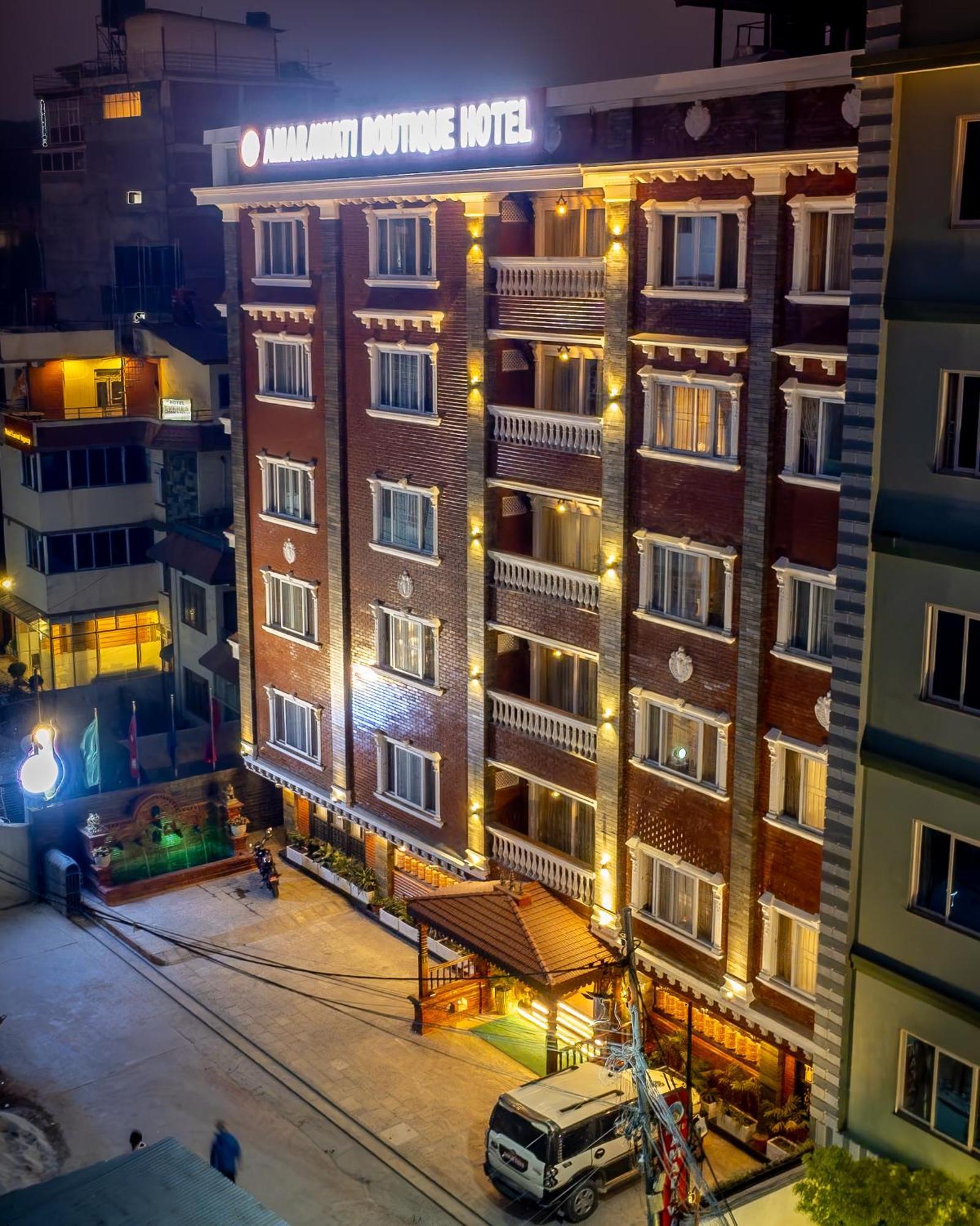 Amarawati Boutique Hotel 加德满都 外观 照片